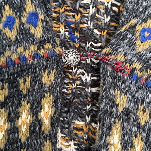 Free People Mascot Tiger Cardigan Sweater - Picture 8 of 9